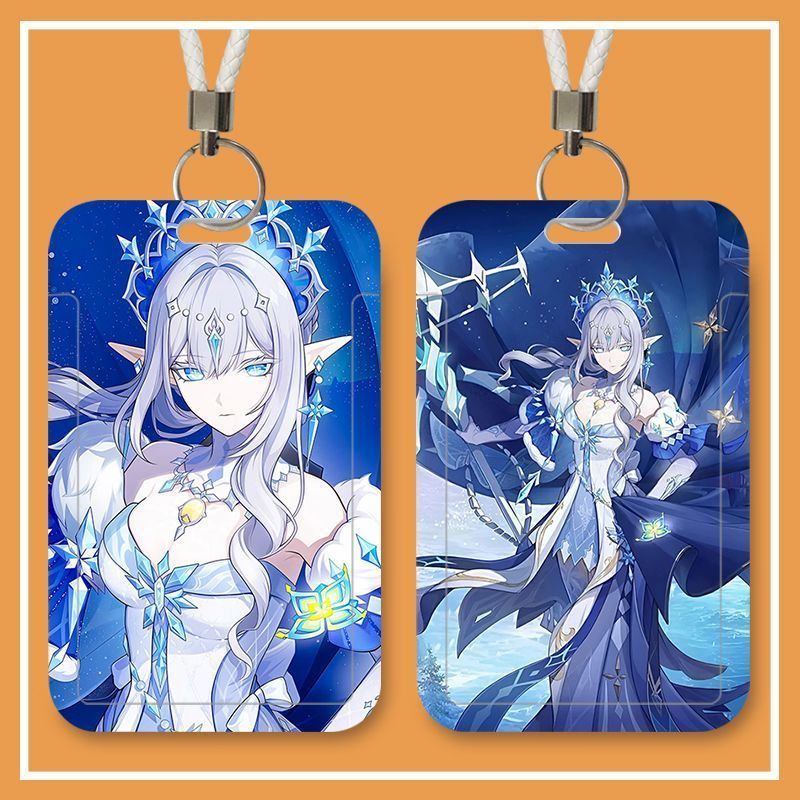 Lanyard Badge Holder - 原神 アナスタシア アニメ ランヤード ビジネス クレジットカードホルダー