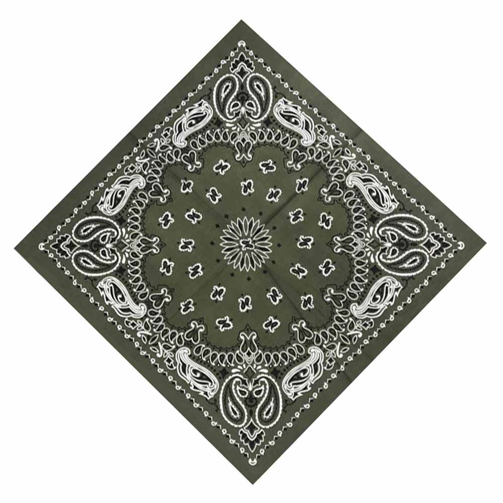 男性用 55cm*55cm ネックリストバンド グラフィティ - Handkerchief Cotton Men のレビューと価格