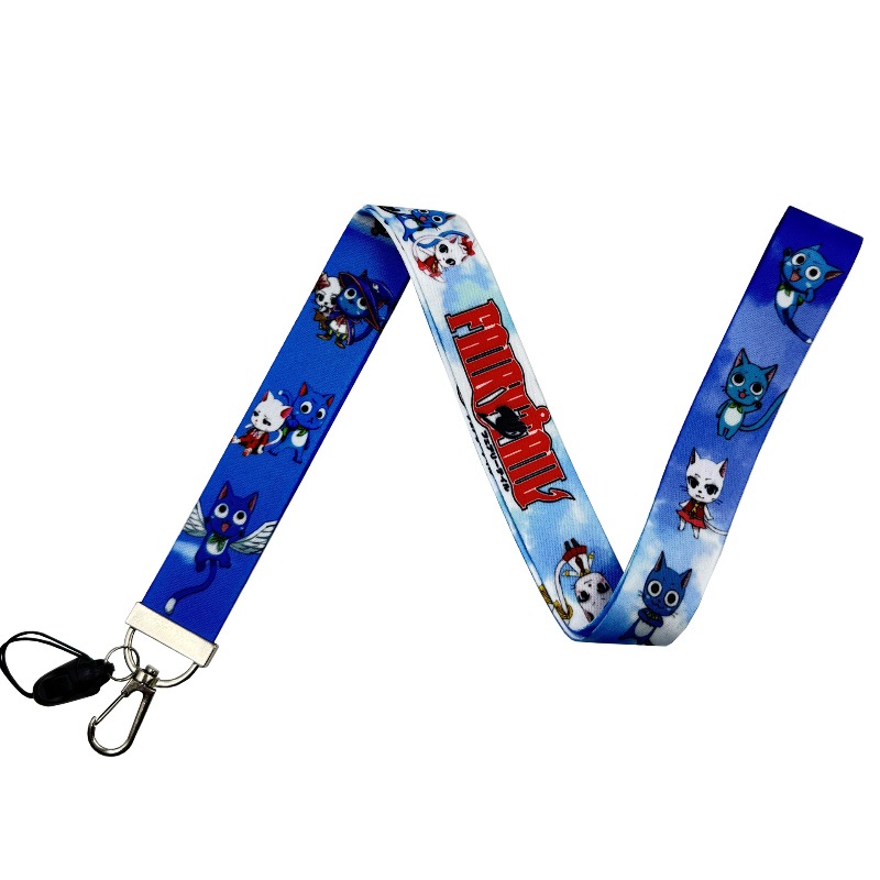5個入り フェアリーテイル アニメ周辺グッズ キーホルダー付 - Lanyard Badge Holder のレビューと価格