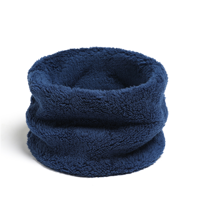 カシミヤ暖かいカラーリング冬のスカーフ固体ぬいぐるみ厚いアウ - Muffler Men Wool のレビューと価格
